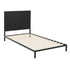 Artiss Bed Frame Metal Bed Base with Charcoal Fabric Headboard King Single PADA-Furniture > Bedroom-PEROZ Accessories