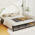 Artiss Bed Frame Metal Platform King Size Bed Base Mattress Black TINO-Furniture > Bedroom - Peroz Australia - Image - 1