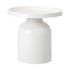 Oikiture Coffee Table Round End Table Side Table White |PEROZ Australia