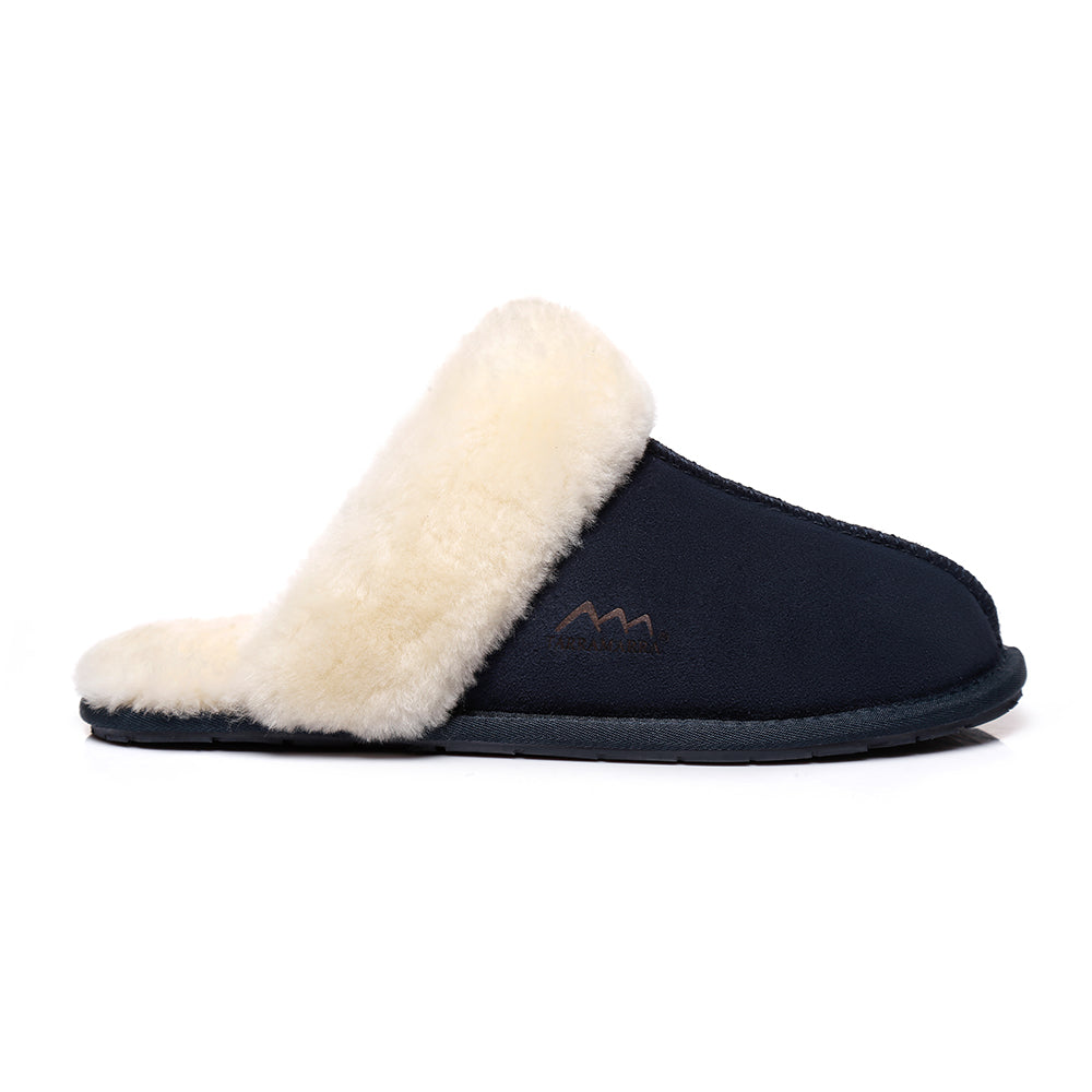 TARRAMARRA UGG Slippers Australia Premium Sheepskin Unisex Rosa Scuff-Slippers-PEROZ Accessories