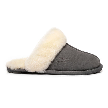 TARRAMARRA UGG Slippers Australia Premium Sheepskin Unisex Rosa Scuff-Slippers-PEROZ Accessories