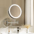 Embellir Extendable Makeup Mirror 10X Magnifying Double-Sided Bathroom Mirror-Health & Beauty > Makeup Mirrors-PEROZ Accessories