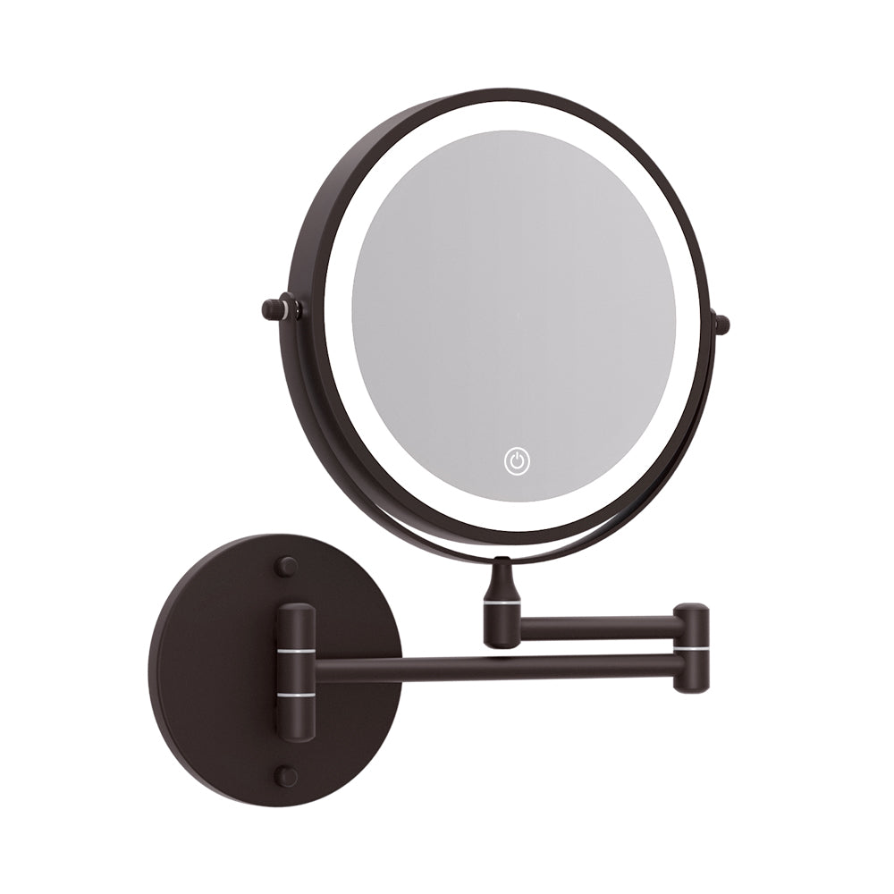 Embellir Extendable Makeup Mirror 10X Magnifying Double-Sided Bathroom Mirror BR-Health &amp; Beauty &gt; Makeup Mirrors-PEROZ Accessories