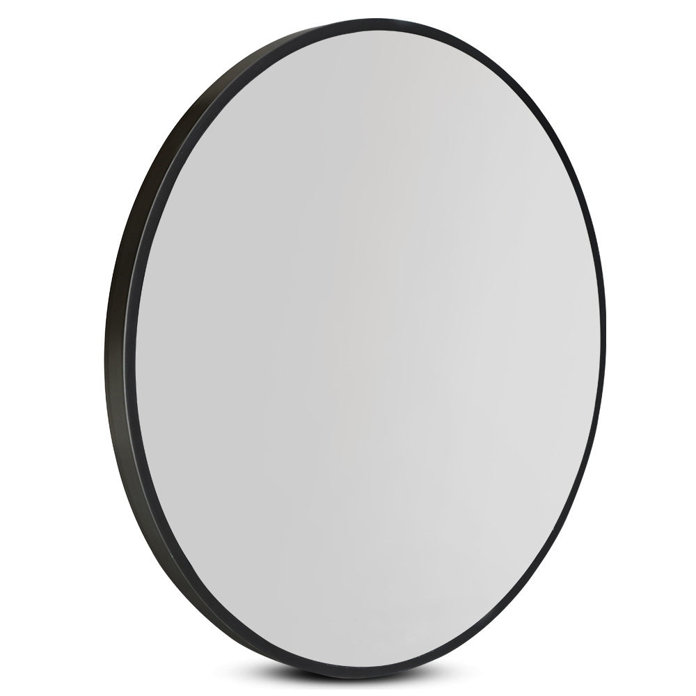 Embellir Round Wall Mirror 50cm Makeup Bathroom Mirror Frameless-Health &amp; Beauty &gt; Makeup Mirrors-PEROZ Accessories