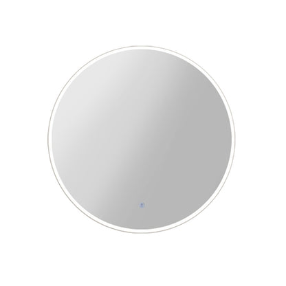 Embellir LED Wall Mirror Bathroom Mirrors With Light 90CM Decor Round Decorative-Health &amp; Beauty &gt; Makeup Mirrors-PEROZ Accessories