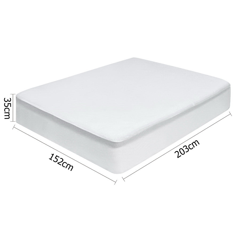 Giselle Bedding Queen Size Waterproof Bamboo Mattress Protector-Home &amp; Garden &gt; Bedding-PEROZ Accessories
