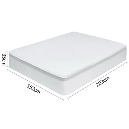 Giselle Bedding Queen Size Waterproof Bamboo Mattress Protector-Home &amp; Garden &gt; Bedding-PEROZ Accessories