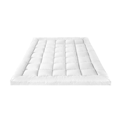 Bedra Mattress Topper Microfibre Pillowtop Protector Underlay Pad King-Mattress Topper-PEROZ Accessories