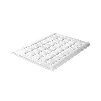Bedra Mattress Topper Microfibre Pillowtop Protector Underlay Pad King-Mattress Topper-PEROZ Accessories