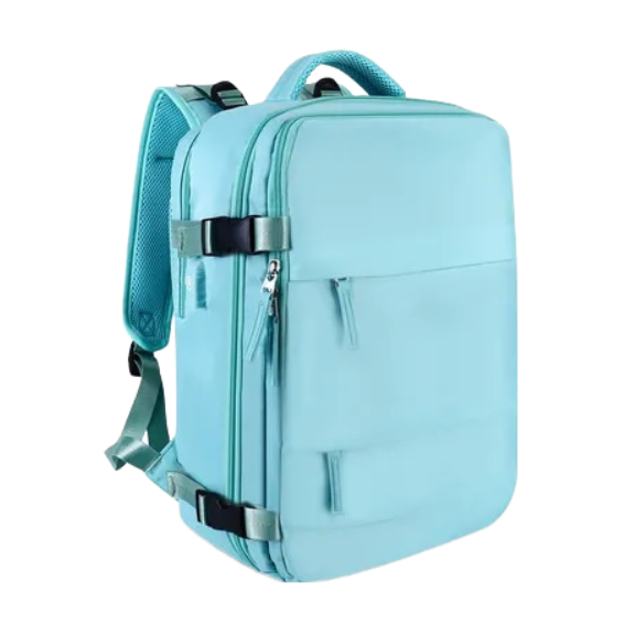 Anypack Backpack Blue Multi-Function Luggage Lightweight Waterproof Women&