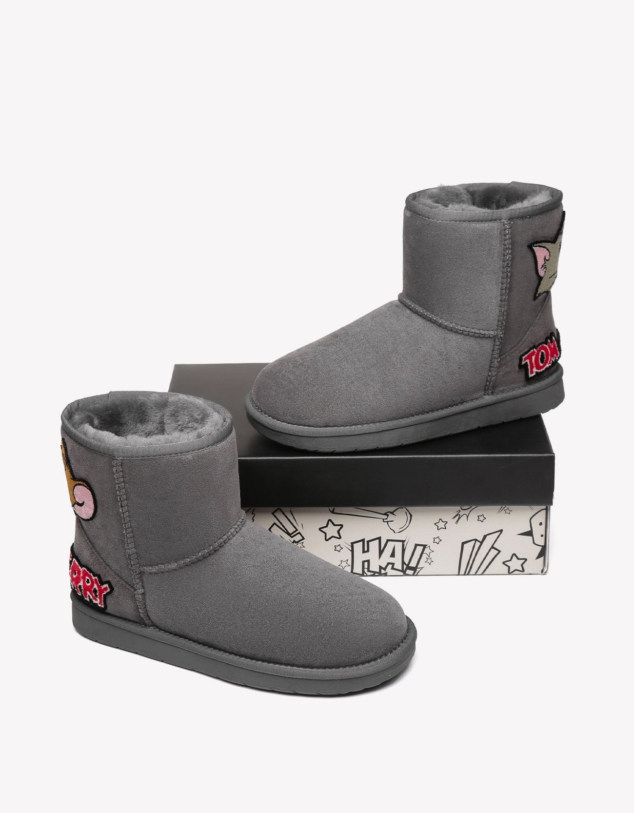 Tom and Jerry™ Patches Mini Boots by Tarramarra® - The UGG Shop®