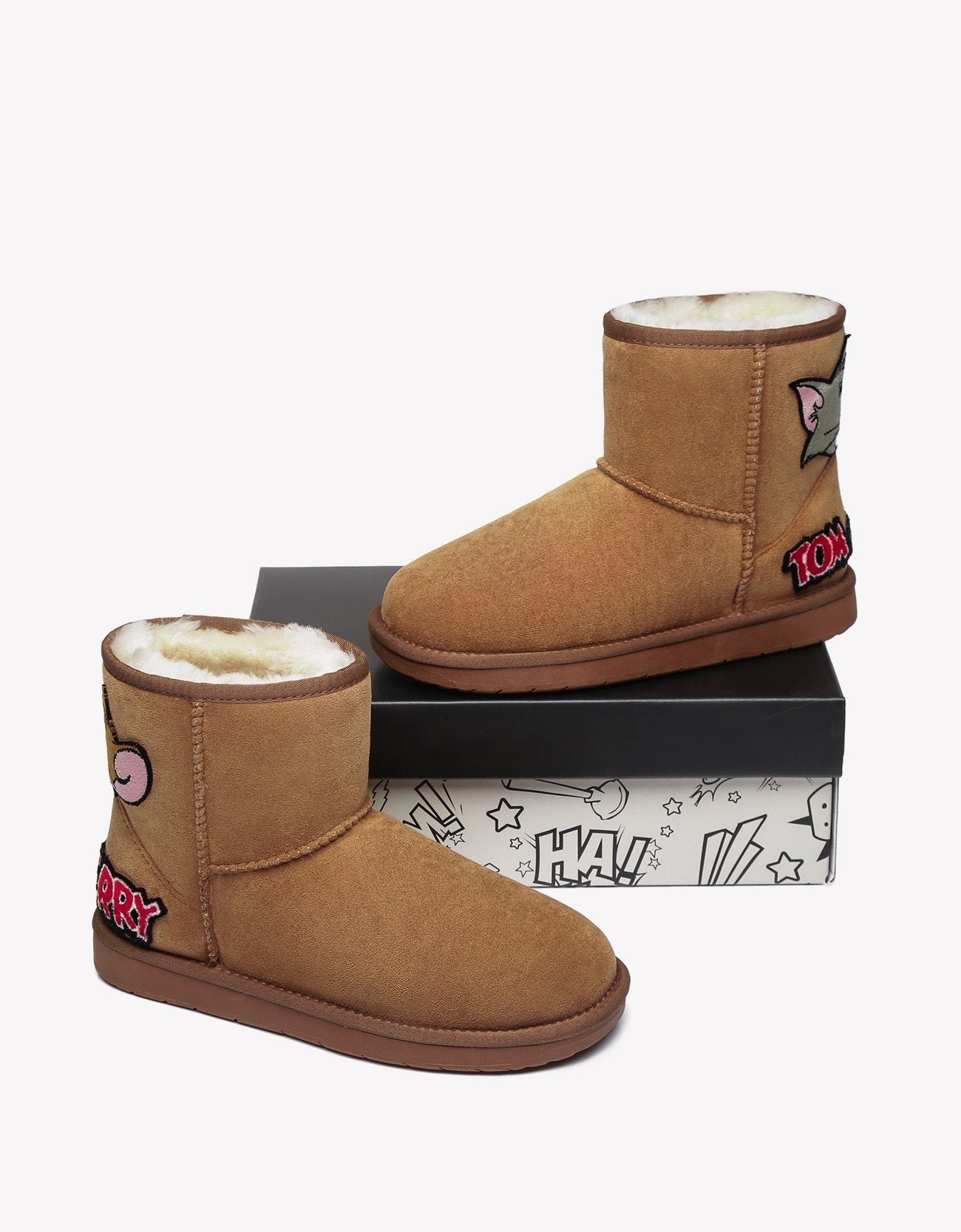 Tom and Jerry™ Patches Mini Boots by Tarramarra® - The UGG Shop®