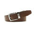 NILE Brown. Full Grain Vintage Leather Belt. 38mm width. Larger sizes.-Vintage Belts-PEROZ Accessories