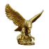 Anyhouz Home Figurine Golden Eagle Statue Small Resin for Living Room Desktop Decoration Accessories Gifts-Sculptures & Statues-PEROZ Accessories