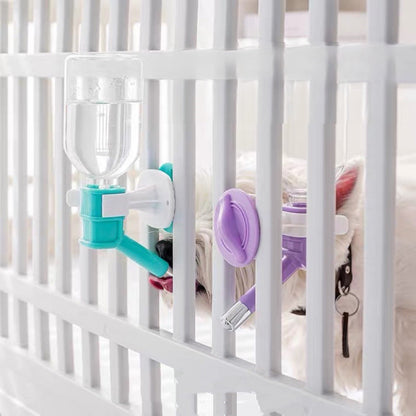 AnyWags Purple Leak-Proof Convenient Hanging Drinking Water Bottle Easy Hydration for Dogs, Cats, and Rabbits Pet-Pet Supplies-PEROZ Accessories