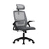 Oikiture Ergonomic Office Chair Back Support, Computer Chair Desk Chair with Breathable Cover and Skin-Friendly Mesh Dark Grey and Black |PEROZ Australia