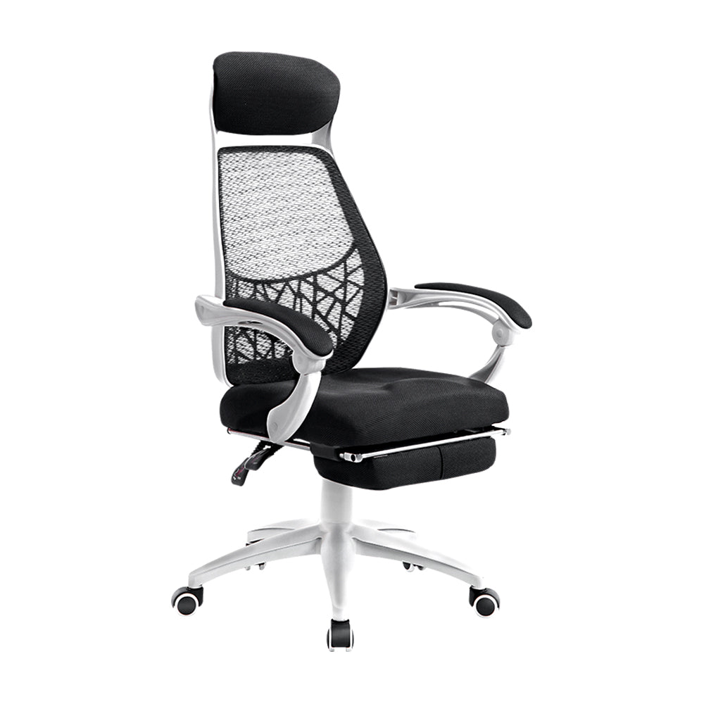 Artiss Gaming Office Chair Computer Desk Chair Home Work Study White-Furniture &gt; Office - Peroz Australia - Image - 1