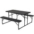 Gardeon 3 PCS Outdoor Dining Set Picnic Patio Bench Set Camp Folding Table HDPE-Furniture > Outdoor-PEROZ Accessories