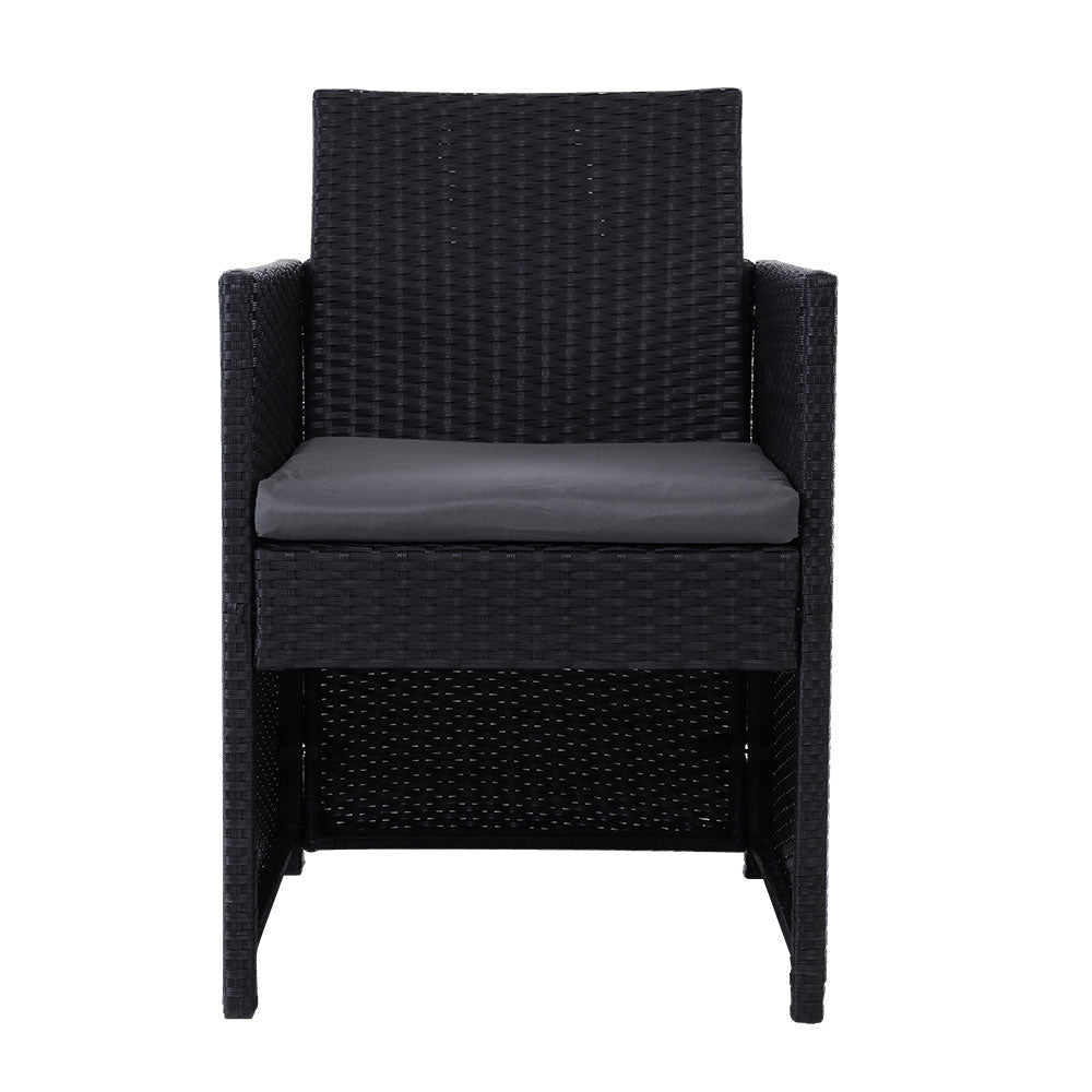 Gardeon Outdoor Chairs Dining Patio Furniture Lounge Setting Wicker Garden-Furniture &gt; Outdoor-PEROZ Accessories