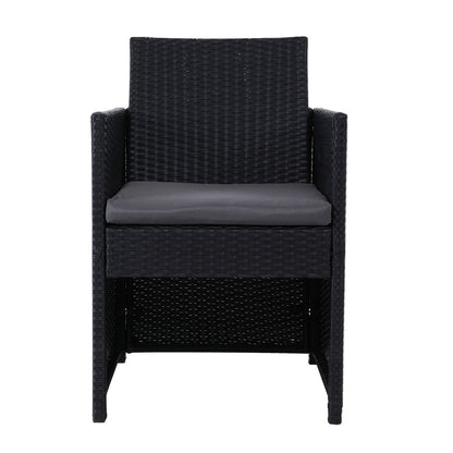 Gardeon Outdoor Chairs Dining Patio Furniture Lounge Setting Wicker Garden-Furniture &gt; Outdoor-PEROZ Accessories