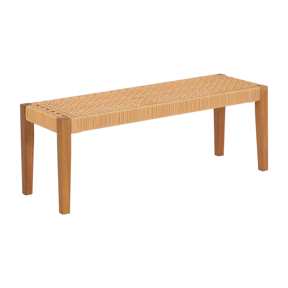 Gardeon Outdoor Garden Bench Seat Dining Acacia Wood 2-Seater Patio Furniture-Outdoor Benches-PEROZ Accessories