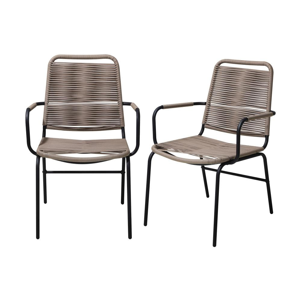 Shop Livsip 2X Outdoor Dining Chairs Outdoor Patio Chairs Garden Furniture  | PEROZ Australia