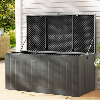 Gardeon Outdoor Storage Box 830L Container Indoor Garden Bench Tool Sheds Chest-Home &amp; Garden &gt; Storage-PEROZ Accessories
