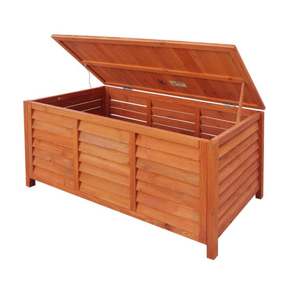 Livsip Outdoor Storage Box Garden Bench Wooden Chest Toy Tool Chair Furniture-Outdoor Storage Box-PEROZ Accessories
