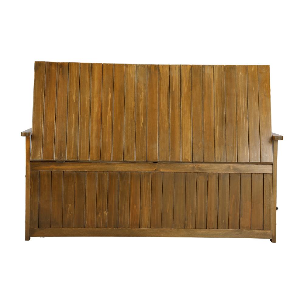Livsip Outdoor Storage Box Garden Bench Wooden Container Chest Toy Cabinet XL-Wooden Storage Bench-PEROZ Accessories