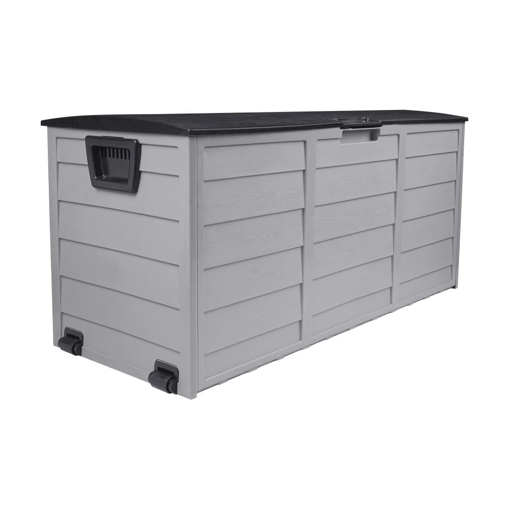 Livsip Outdoor Storage Box 290L Cabinet Container Garden Shed Deck Tool Lockable-Outdoor Storage Box-PEROZ Accessories