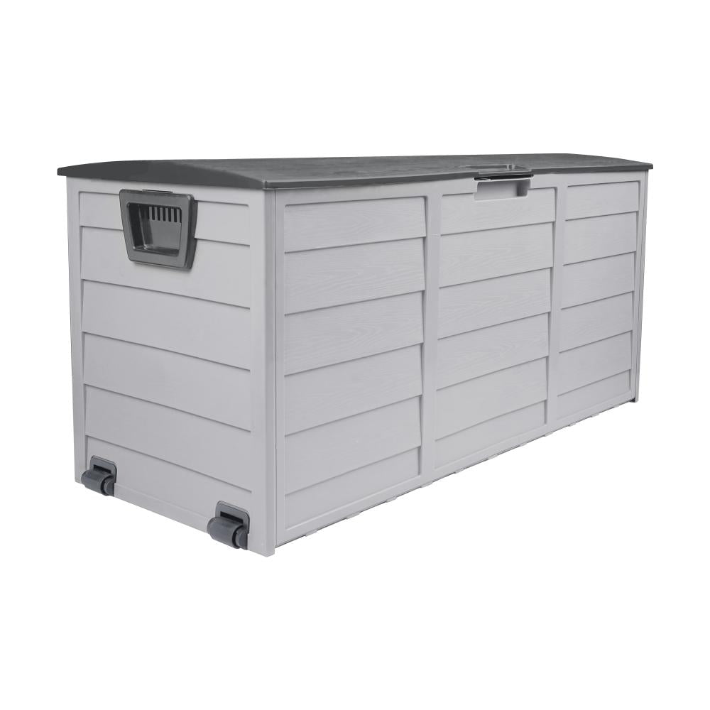 Livsip 290L Outdoor Storage Box Cabinet Container Garden Shed Deck Tool Lockable-Outdoor Storage Box-PEROZ Accessories