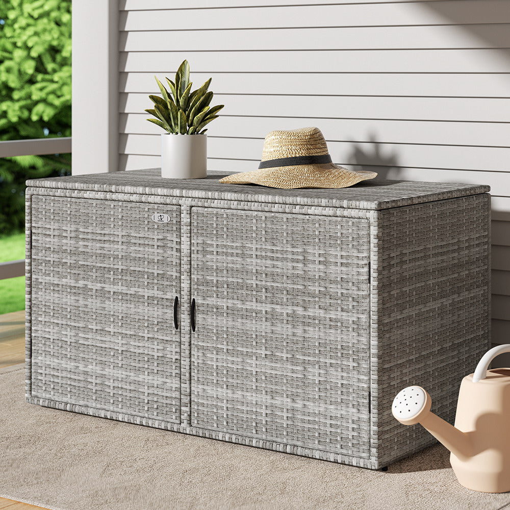 Gardeon Outdoor Storage Cabinet Box Deck Wicker Shelf Chest Garden Shed Tools-Home &amp; Garden &gt; Storage-PEROZ Accessories