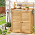Gardeon Outdoor Storage Cabinet Box Potting Bench Table Shelf Chest Garden Shed-Home & Garden > Storage-PEROZ Accessories
