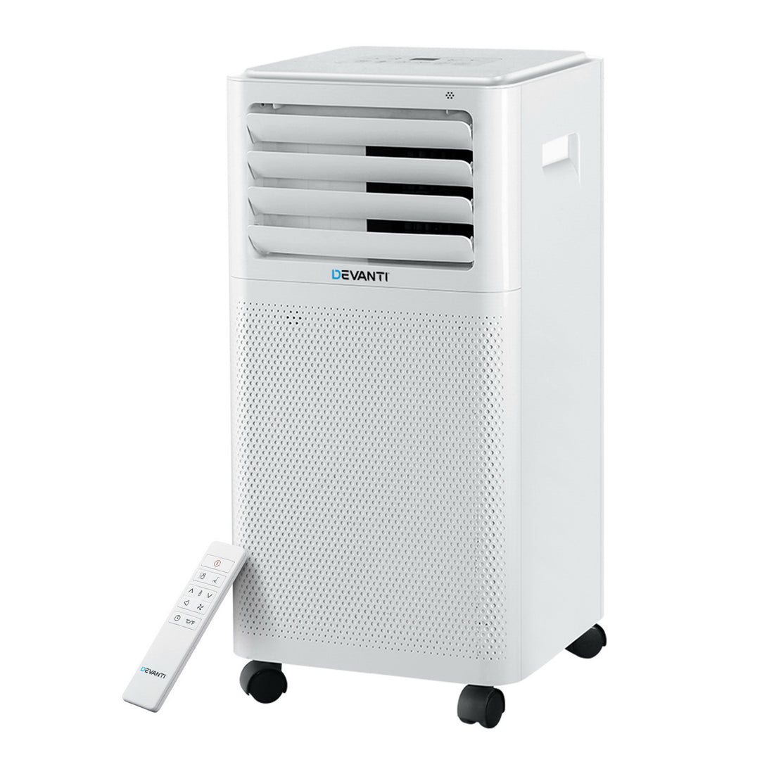 Devanti Portable Air Conditioner Window Kit Cooling Mobile Fan 9000BTU 2500W-Appliances &gt; Air Conditioners-PEROZ Accessories