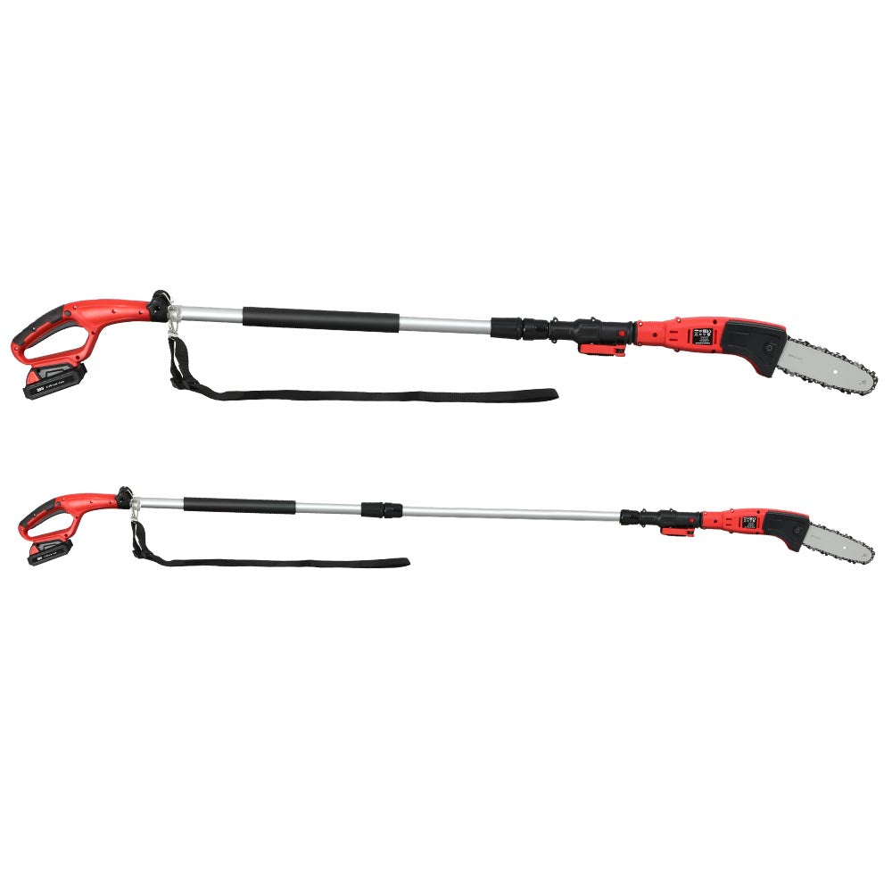 Giantz Cordless Pole Chainsaw Electric Saw 20V Lithium-Ion Tool Battery Pruner-Tools &gt; Industrial Tools-PEROZ Accessories