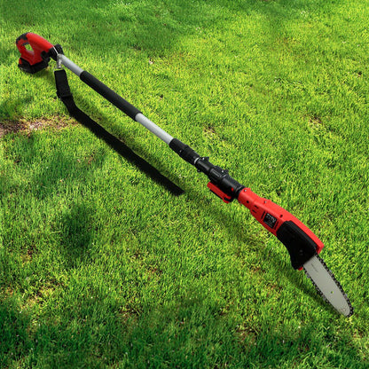 Giantz Cordless Pole Chainsaw Electric Saw 20V Lithium-Ion Tool Battery Pruner-Tools &gt; Industrial Tools-PEROZ Accessories