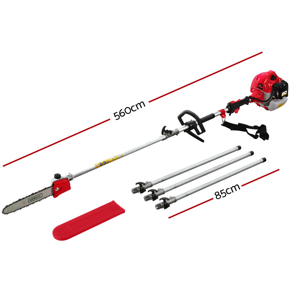 Giantz 62CC Pole Chainsaw Saw Petrol Chain Tree Pruner Extended Spark Plug-Tools &gt; Power Tools-PEROZ Accessories