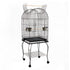 i.Pet Large Bird Cage with Perch - Black-Pet Care > Bird-PEROZ Accessories