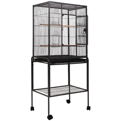 i.Pet Bird Cage Pet Cages Aviary 144CM Large Travel Stand Budgie Parrot Toys-Pet Care &gt; Bird-PEROZ Accessories