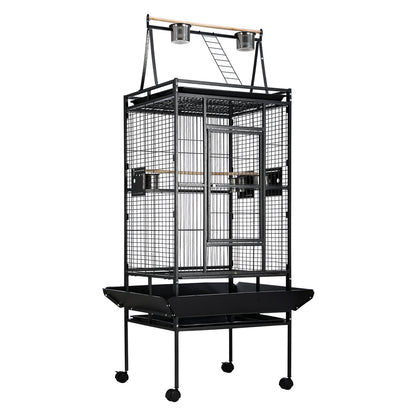 i.Pet Bird Cage Pet Cages Aviary 173CM Large Travel Stand Budgie Parrot Toys-Pet Care &gt; Bird-PEROZ Accessories