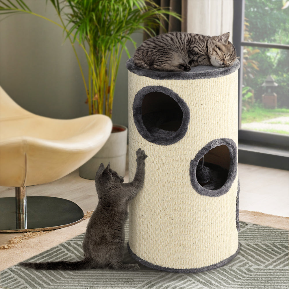 i.Pet Cat Tree Trees Scratching Post Scratcher Tower Condo House 70cm-Pet Care &gt; Cat Supplies-PEROZ Accessories