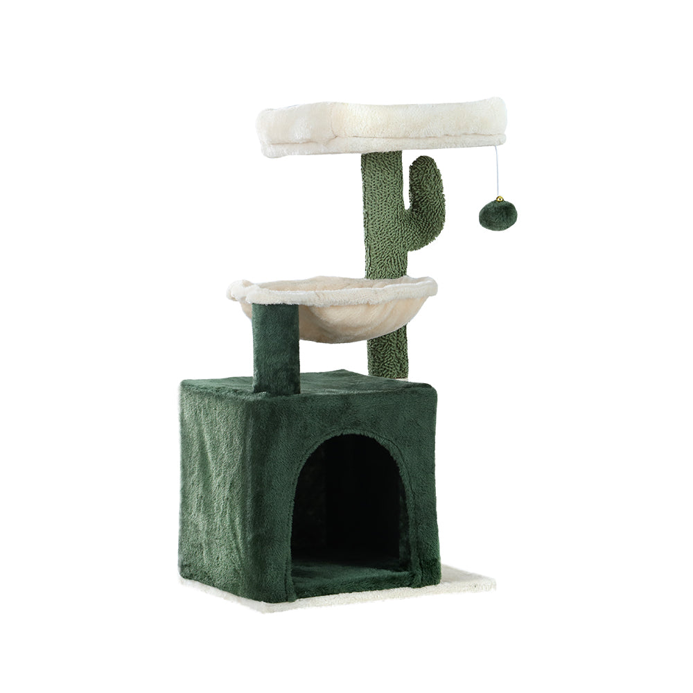 i.Pet Cat Tree Tower Scratching Post Scratcher Wood Condo Bed Toys House 78cm-Pet Care &gt; Cat Supplies-PEROZ Accessories