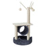 i.Pet Cat Tree Scratching Post 76cm Scratcher Tower Condo House Hanging toys-Pet Care > Cat Supplies-PEROZ Accessories