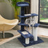 i.Pet Cat Tree 100cm Trees Scratching Post Scratcher Tower Condo House Furniture Wood Steps-Pet Care > Cat Supplies-PEROZ Accessories