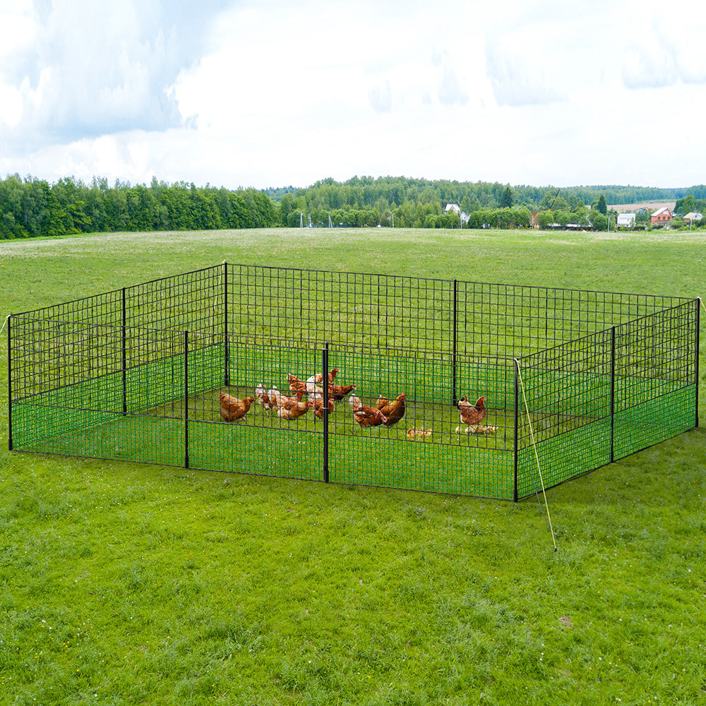 i.Pet Poultry Chicken Fence Netting Electric wire Ducks Goose Coop 25Mx125CM-Pet Care &gt; Farm Supplies-PEROZ Accessories