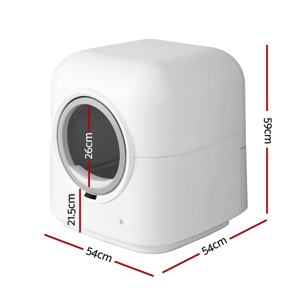 i.Pet Automatic Cat Litter Box Self-Cleaning Smart Large Toilet Tray App Control-Pet Care &gt; Cat Supplies-PEROZ Accessories