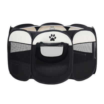 i.Pet Dog Playpen Pet Playpen Enclosure Crate 8 Panel Play Pen Tent Bag Fence Puppy XL-Pet Care &gt; Dog Supplies-PEROZ Accessories