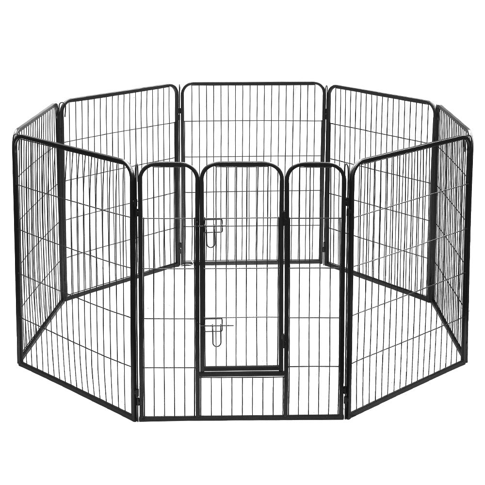 i.Pet Pet Playpen Dog Playpen 40&quot; 8 Panel Puppy Enclosure Fence Cage-Pet Care &gt; Dog Supplies-PEROZ Accessories