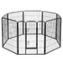 i.Pet Pet Playpen Dog Playpen 40" 8 Panel Puppy Enclosure Fence Cage-Pet Care > Dog Supplies-PEROZ Accessories