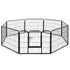 i.Pet Dog Playpen Pet Playpen 8 Panel Puppy Exercise Cage Enclosure Fence 80x60cm-Pet Care > Dog Supplies-PEROZ Accessories